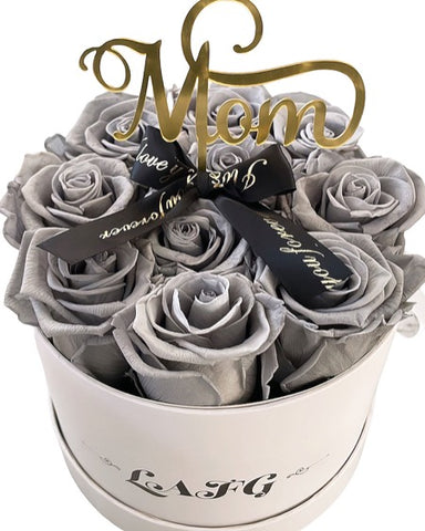 Beautiful Gray Mom Bouquet