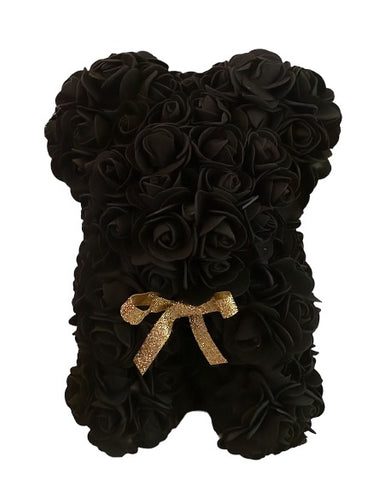 9" Black Bear With Bear Box