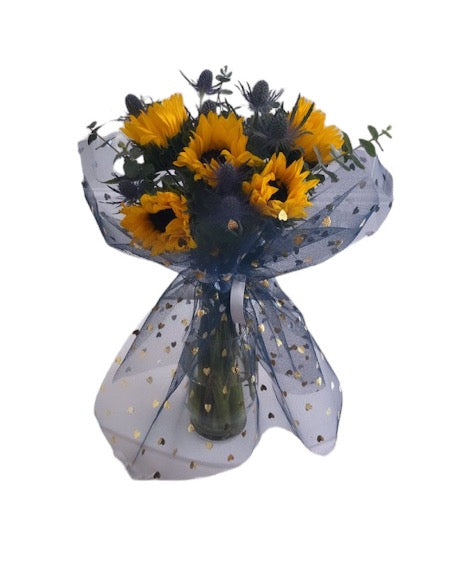 Sun To My Moon Bouquet (Pink or Blue)