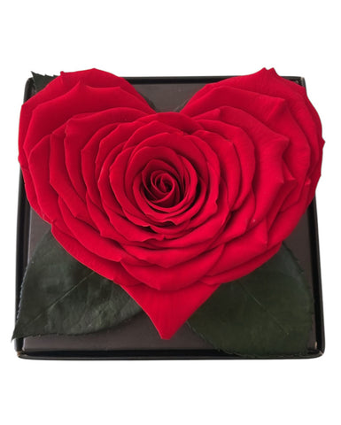 Valentine's Day Heart Shaped Forever Rose