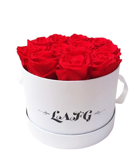 red roses valentines Los Angeles LA Flower Girl 