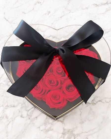 Valentine Acrylic Heart – LA Flower Girl