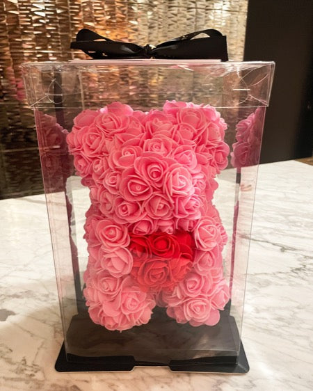 Small Roses Bears Under 100 gifts  LA Flower Shop 