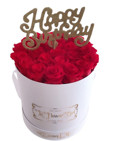 Elegant Birthday Box (Forever Roses Reg. Price 299.)