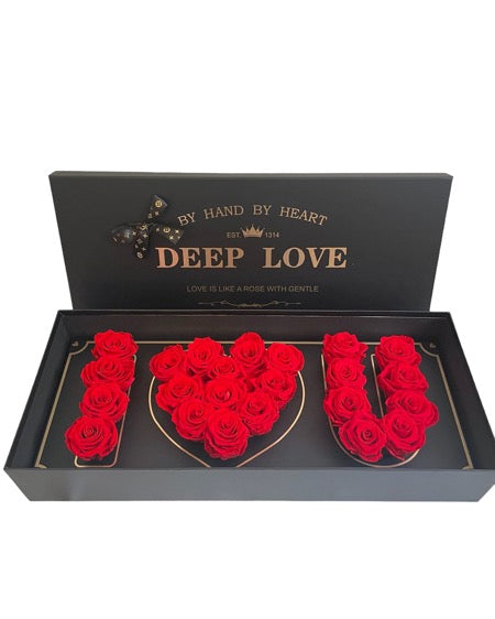 I love you rose box LA Valentine's Day 2024
