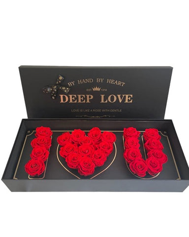 I love you rose box LA Valentine's Day 2024