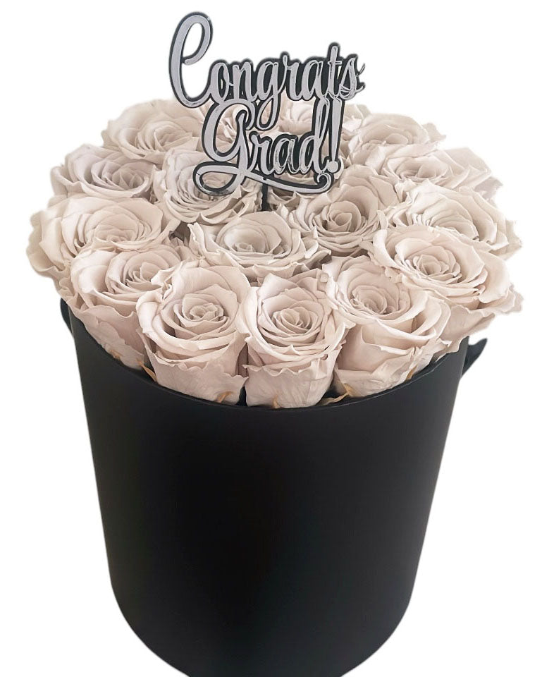 Congrats Grad Forever Rose Bouquet