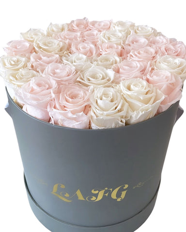 Mixed Pastel Forever Rose Bouquet